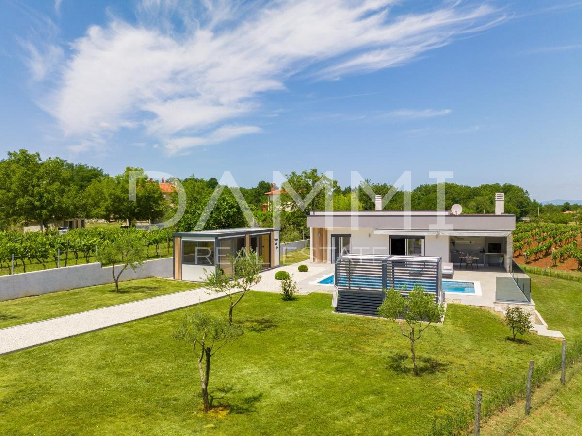 ISTRIA, LABIN - Casa con piscina, grande giardino e benessere