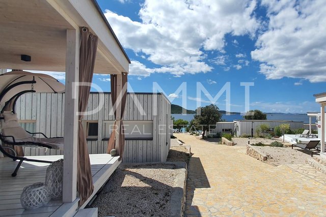 PAKOŠTANE, DRAGE - Mobile home with a well-established business in a camp with a private beach