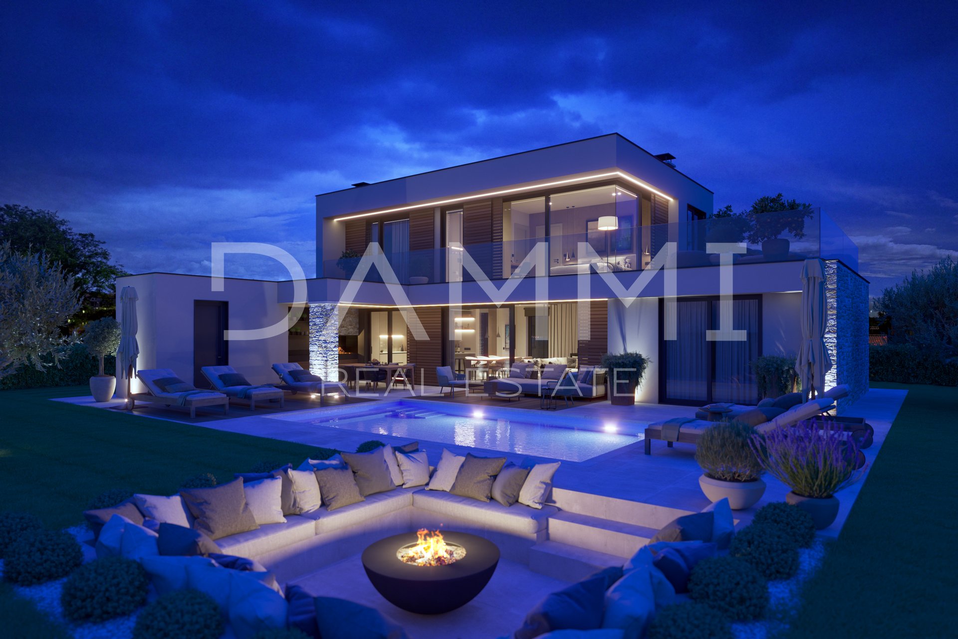 ISTRIA, KASTELIR - MODERN VILLA WITH SWIMMING POOL