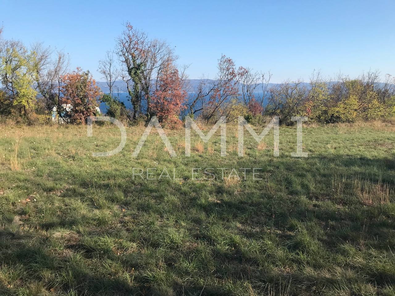 ISTRIEN, LABIN - Baugrundstück mit Panoramablick auf das Meer