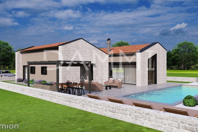 ISTRIA, ŽMINJ - DESIGNER MODERN HOUSE WITH SWIMMING POOL