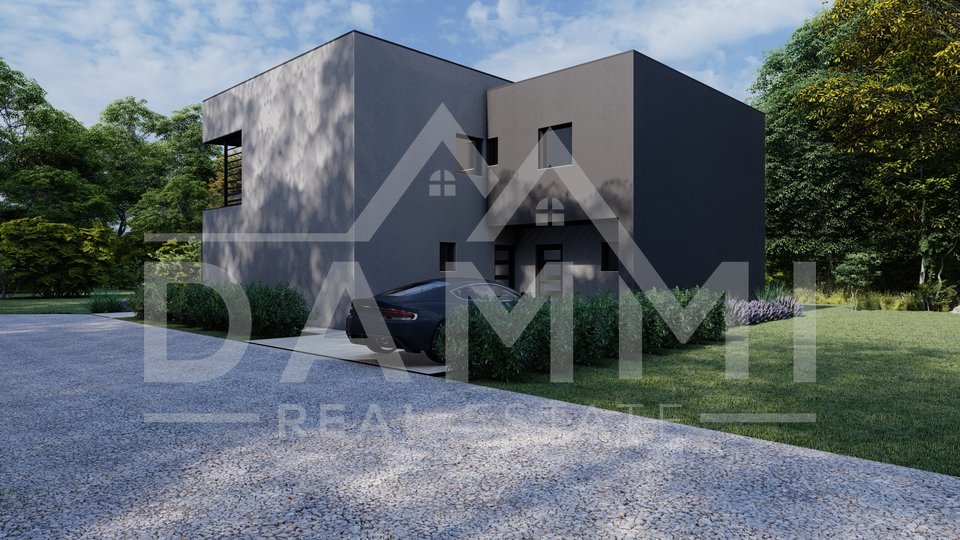 ISTRIA, UMAG - MODERN SEMI-DETACHED HOUSE ON GREAT LOCATION 2 KM FROM SEA