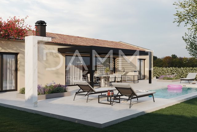 ISTRIA, ŽMINJ - Modern single-family house with swimming pool