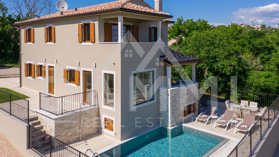 ISTRIEN, BUJE - Wunderschöne Villa mit Blick auf das Meer und die Natur