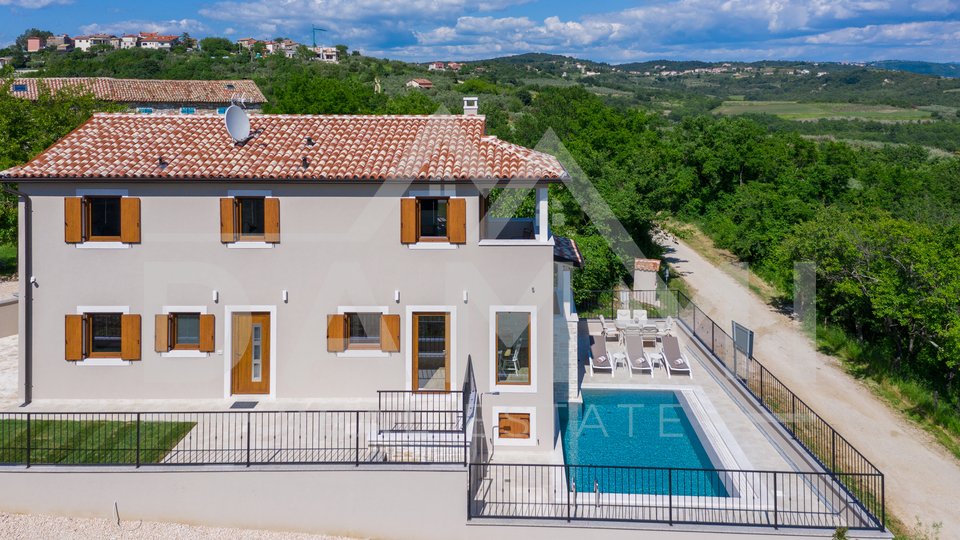 ISTRIEN, BUJE - Wunderschöne Villa mit Blick auf das Meer und die Natur