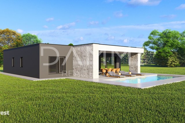 ISTRIA, ŽMINJ - Modern house with pool on perfect location