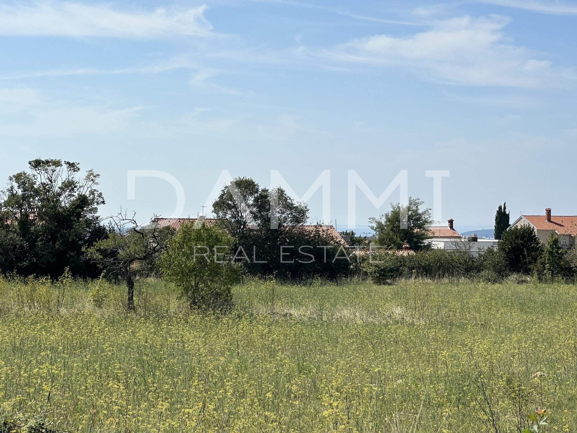 ISTRIA, VODNJAN - Building plot 137m2 near the center sea view