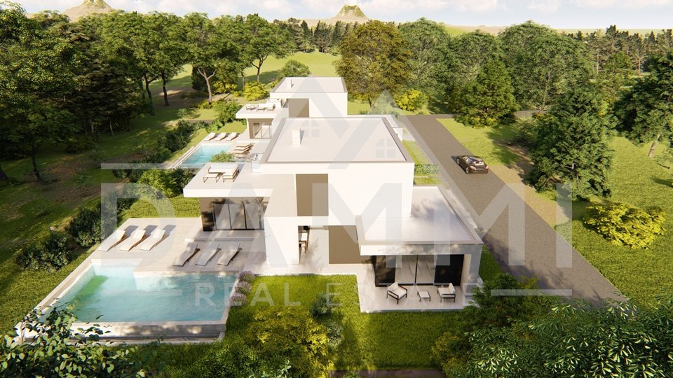 ISTRIA, SVETVINCENAT - Modern Villa with heated pool, 3 bedrooms, jacuzzi